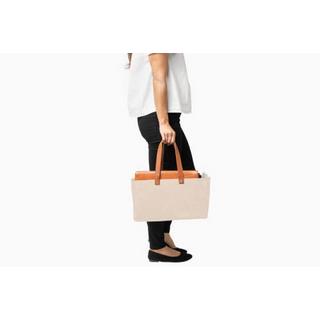 Only-bags.store  Organizer-Tasche für Lehrer, Home Office und Arbeit, Schulbedarf, Schreibwaren und Bastelmaterial - Offenes Design aus Filz mit Kunstledergriffen 