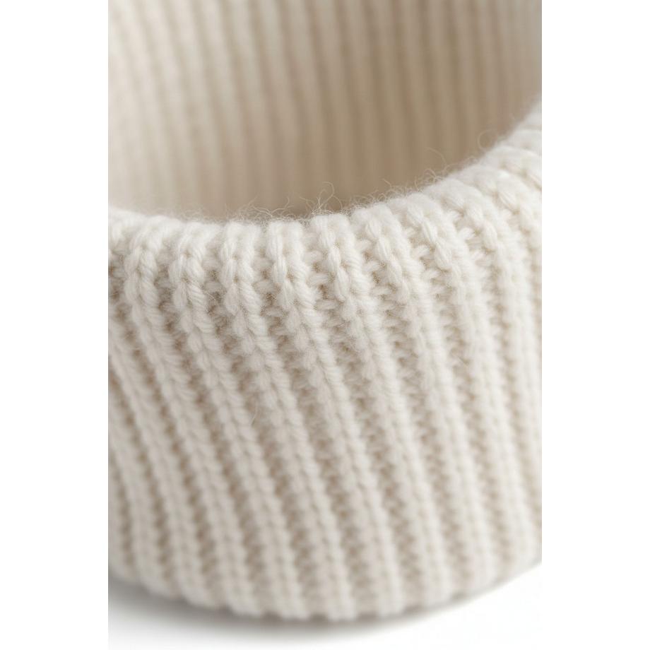 Maxte  Écharpe Tube d’Hiver pour Fille 100%    Extra Fine Vanilla 