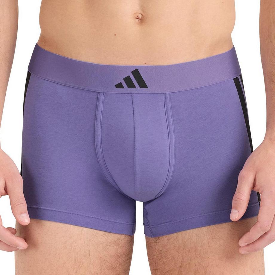 adidas Active Flex Cotton 3 Strisce Retro Boxer Briefs Confezione da 4  