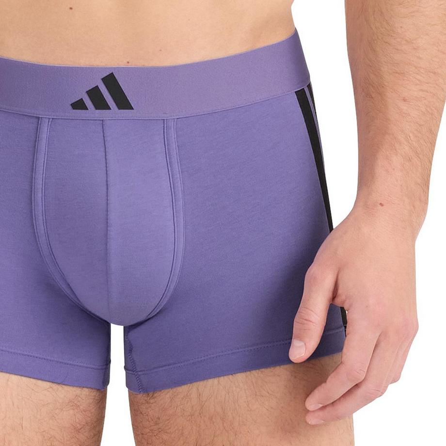 adidas Active Flex Cotton 3 Strisce Retro Boxer Briefs Confezione da 4  