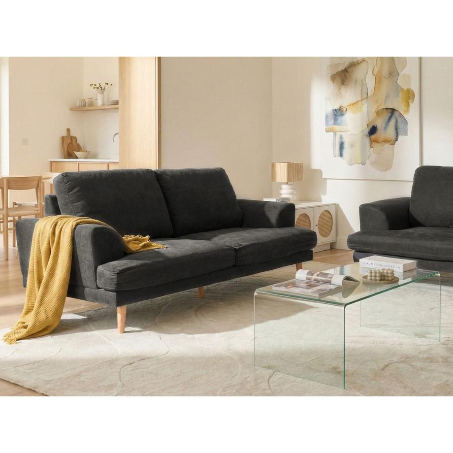 Beliani 3 Sitzer Sofa aus Stoff Modern KILDAL  