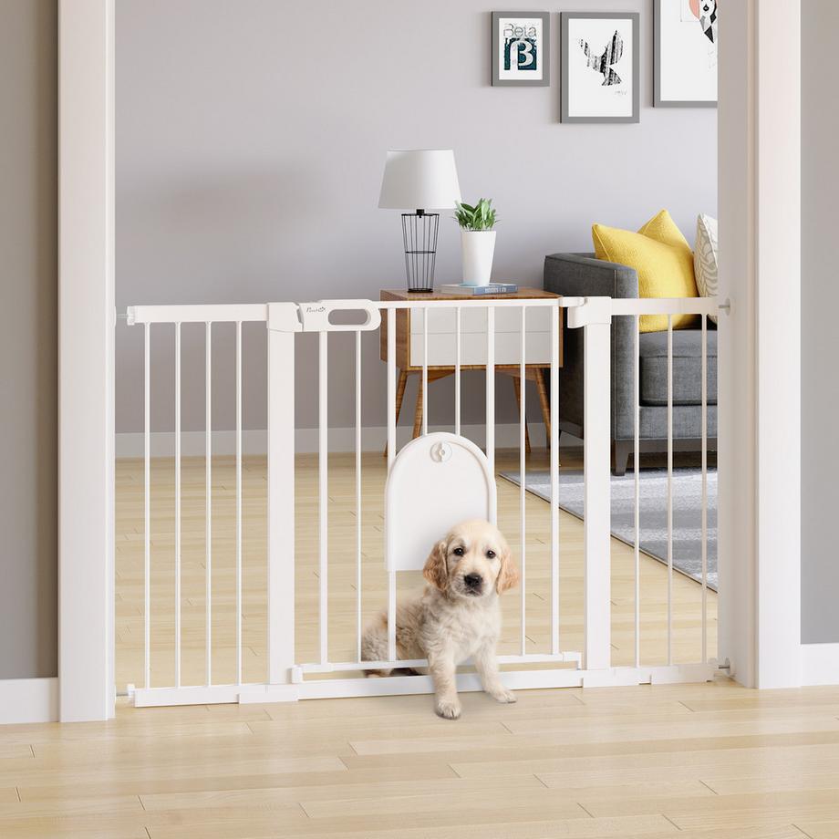 PawHut  Protection de porte pour chien 