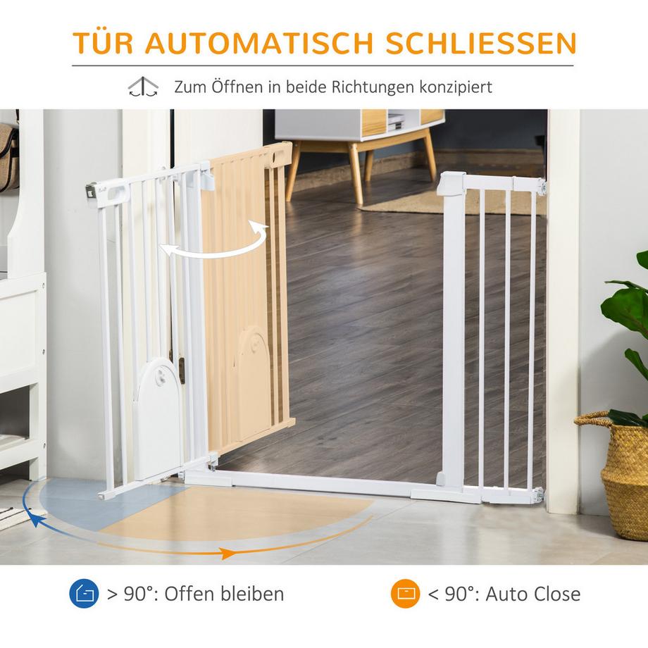 PawHut  Protection de porte pour chien 