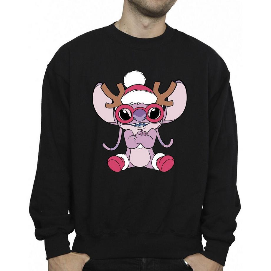 Disney Stitch Renna di Natale Felpa  