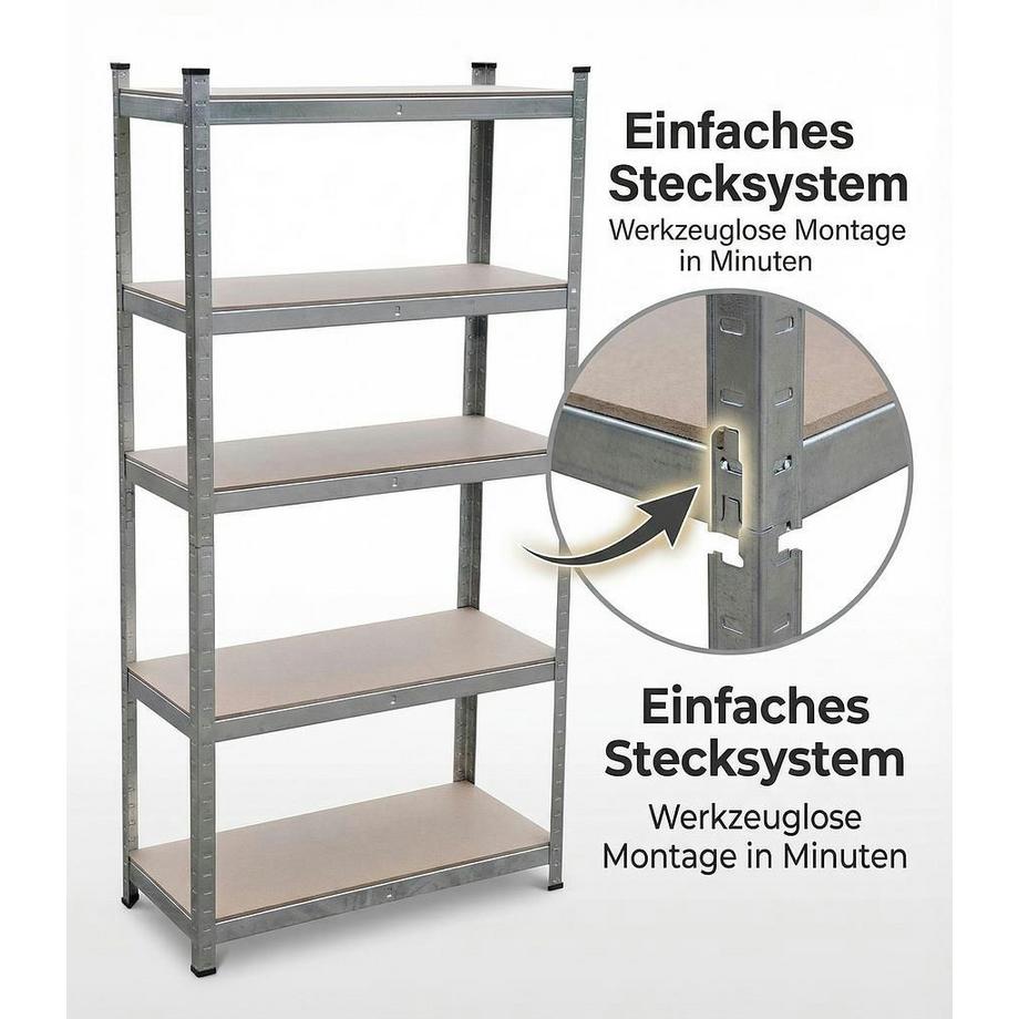 Kynast Étagère robuste  75 kg par étagère  