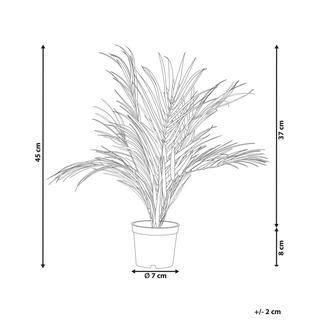 Beliani Plante artificielle en Matière synthétique ARECA PALM  