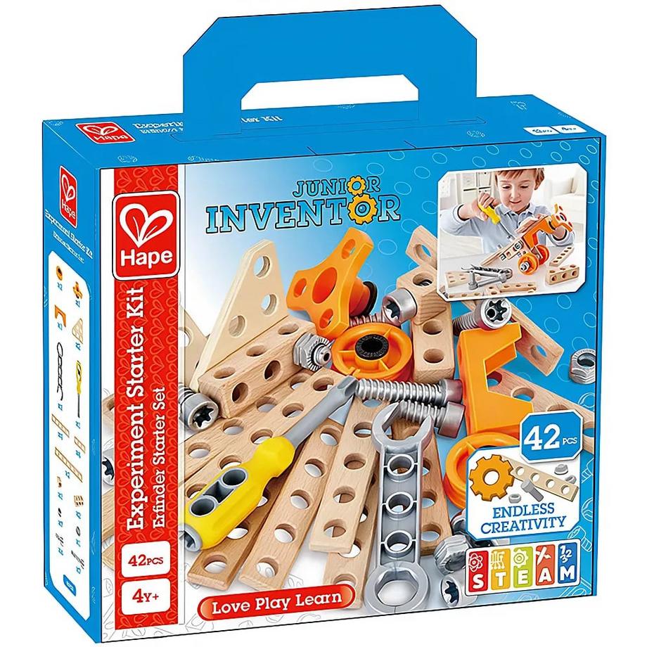 Hape  Kreativ Erfinder Starter Set (42Teile) 