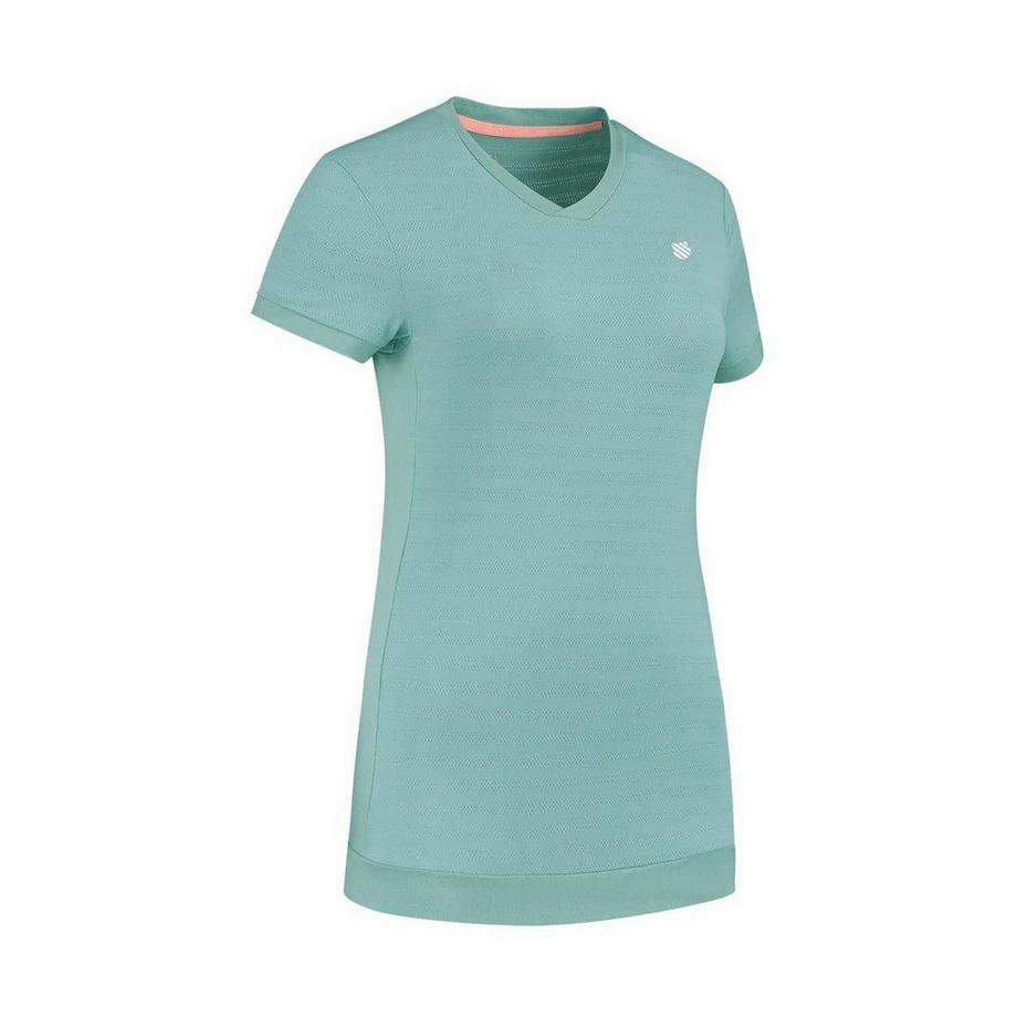 K-Swiss V-Ausschnitt Regular Fit T-Shirt  