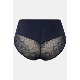 Ulla Popken Slip midi Inserto pizzo Microfibra  