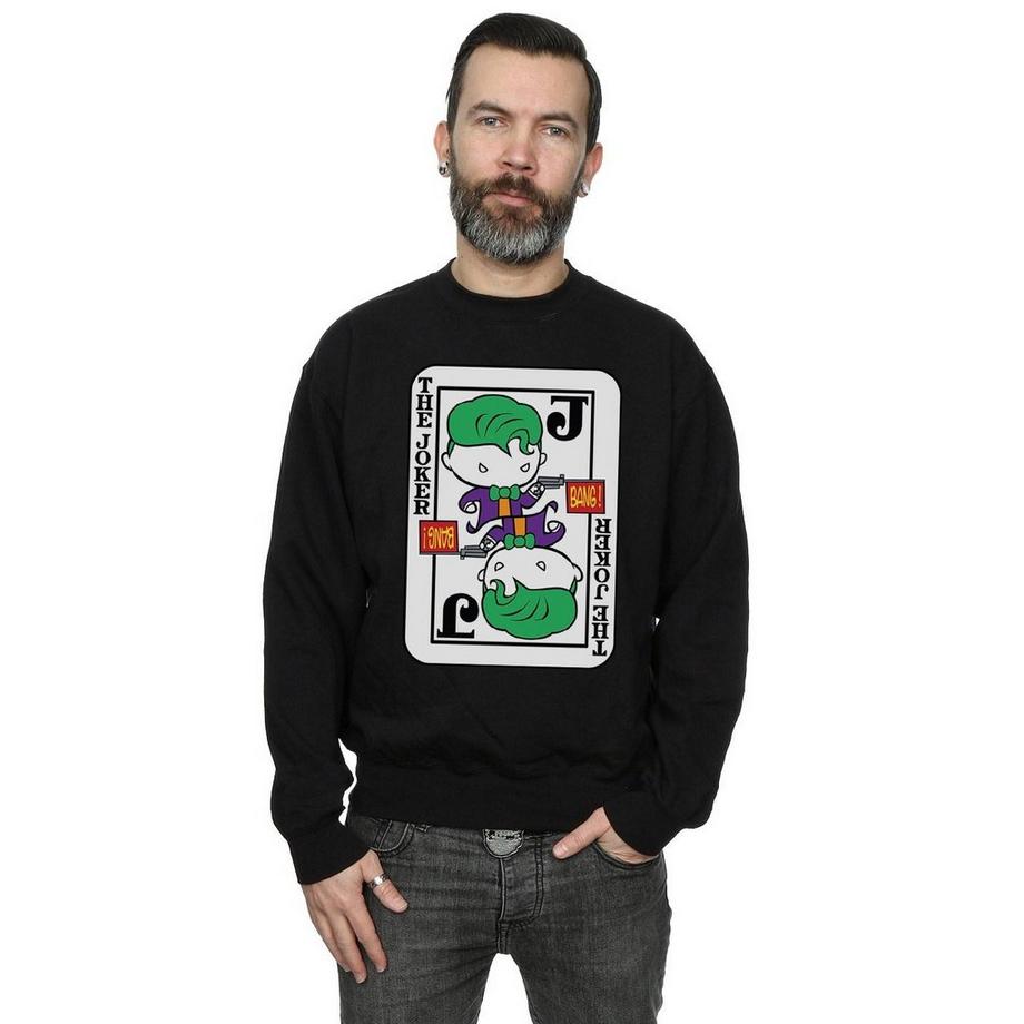 DC COMICS Joker Spielkarte Sweatshirt  
