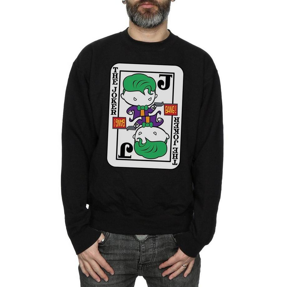 DC COMICS Joker Spielkarte Sweatshirt  