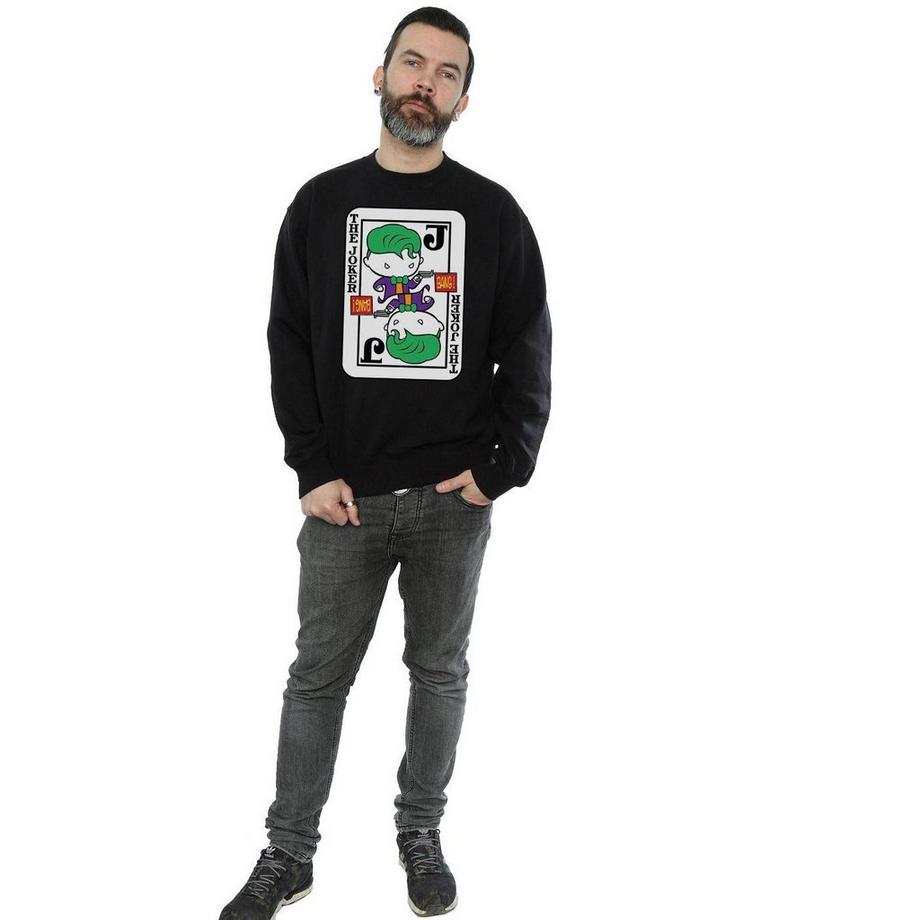 DC COMICS Joker Spielkarte Sweatshirt  