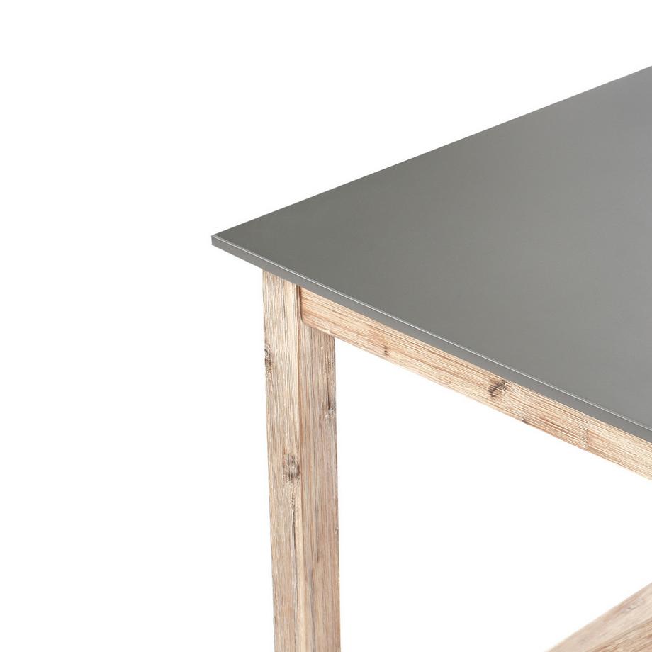 Beliani Gartentisch aus Beton  NOTTERI  