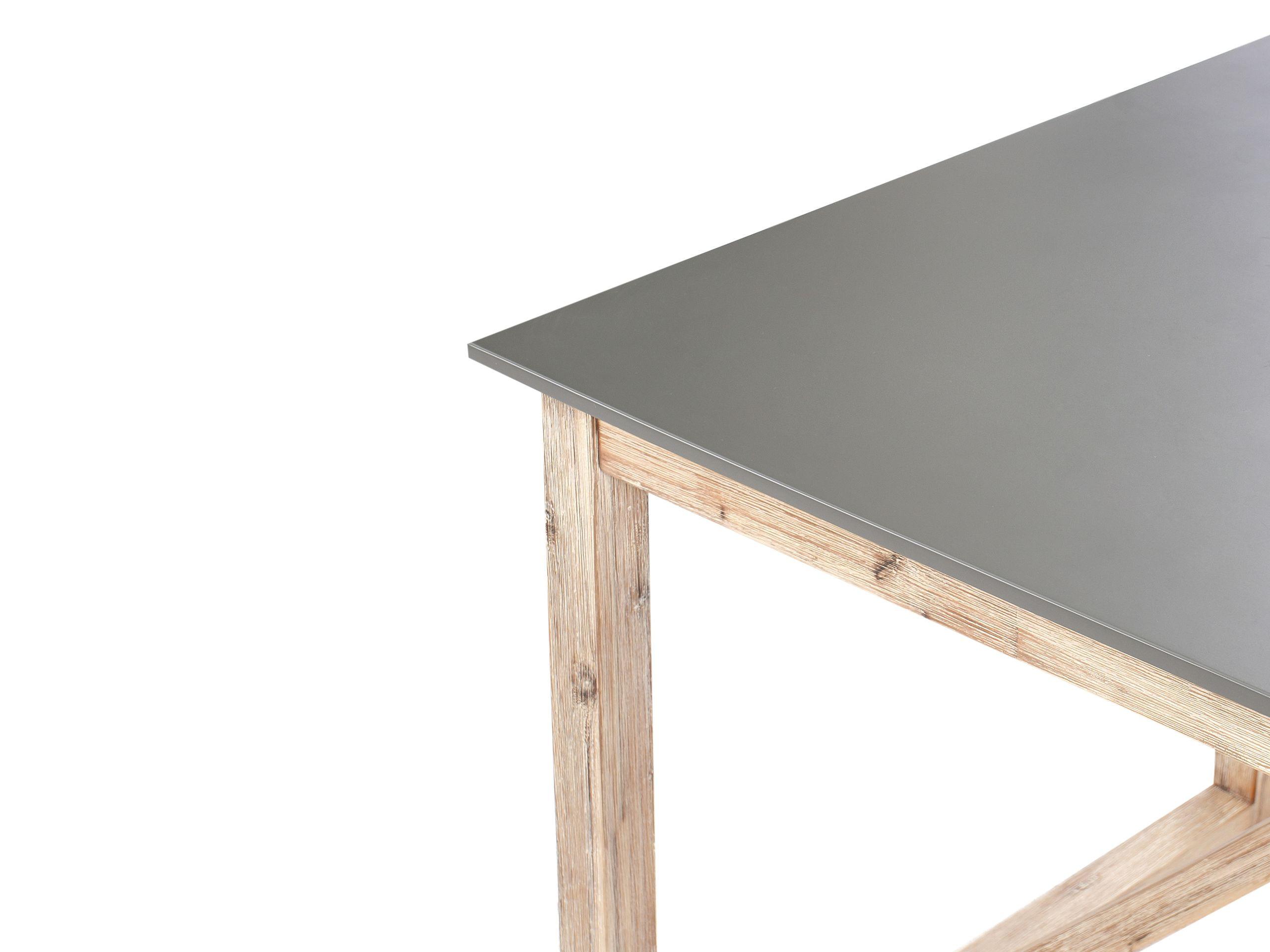 Beliani Gartentisch aus Beton Industriell NOTTERI  