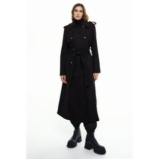 RICANO  Cappotto per donna Simona, trench con cintura e epaulettes 