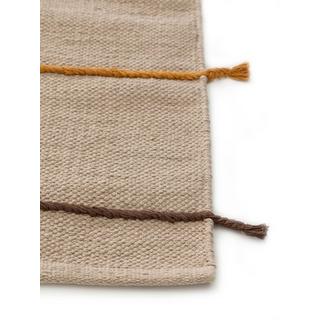 Benuta Tappeto di cotone Yasin Beige  