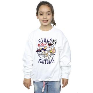 LOONEY TUNES  Girls Play Football Sweatshirt 