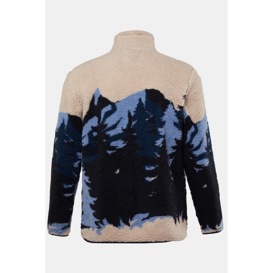 JP1880 Teddyjacke Jacquard Skiwear Stehkragen  