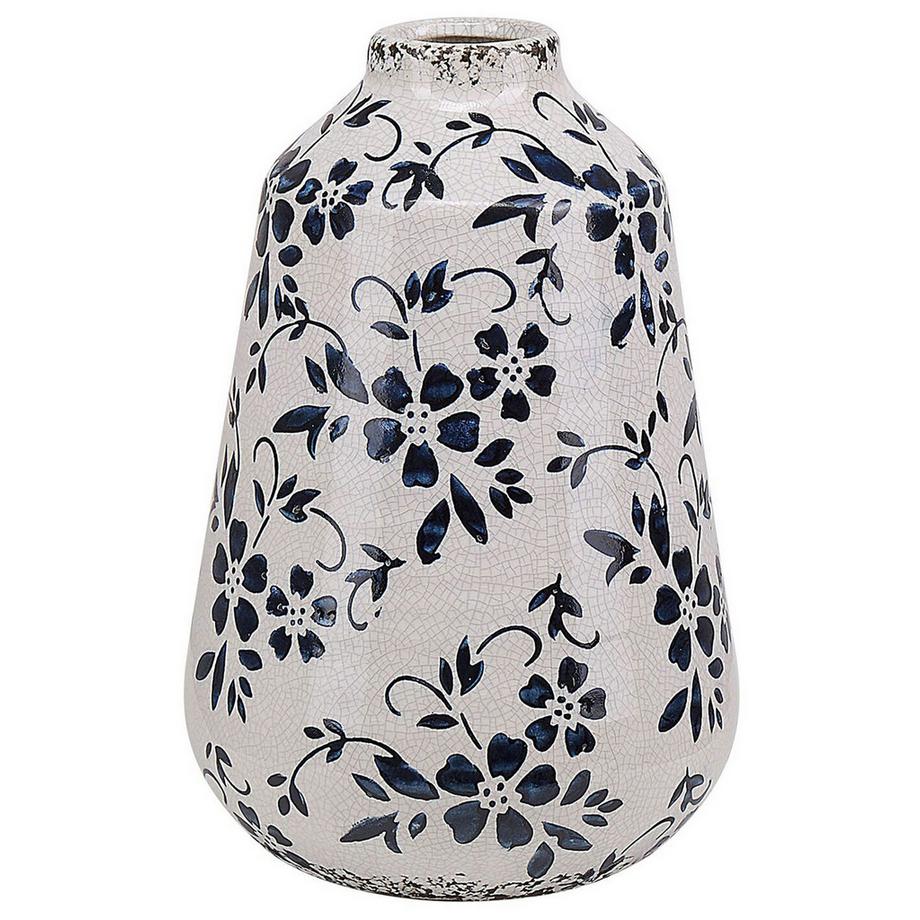 Beliani Vase à fleurs en Grès Rétro MARONEIA  