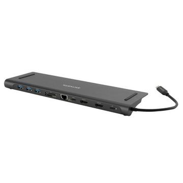 540300 Schnittstellen-Hub USB 2.0 Type-C 10000 Mbit/s Grau
