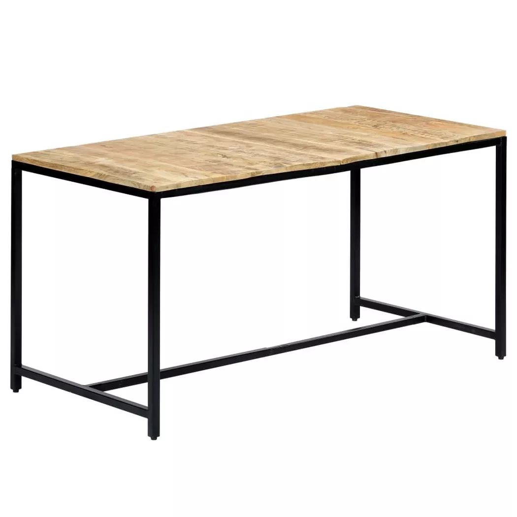 VidaXL - Table à manger bois, One Size, Marron