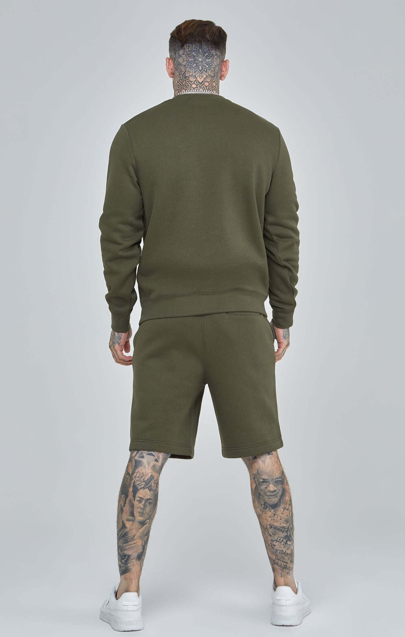 Sik Silk Essential Khaki Sweatshirt  