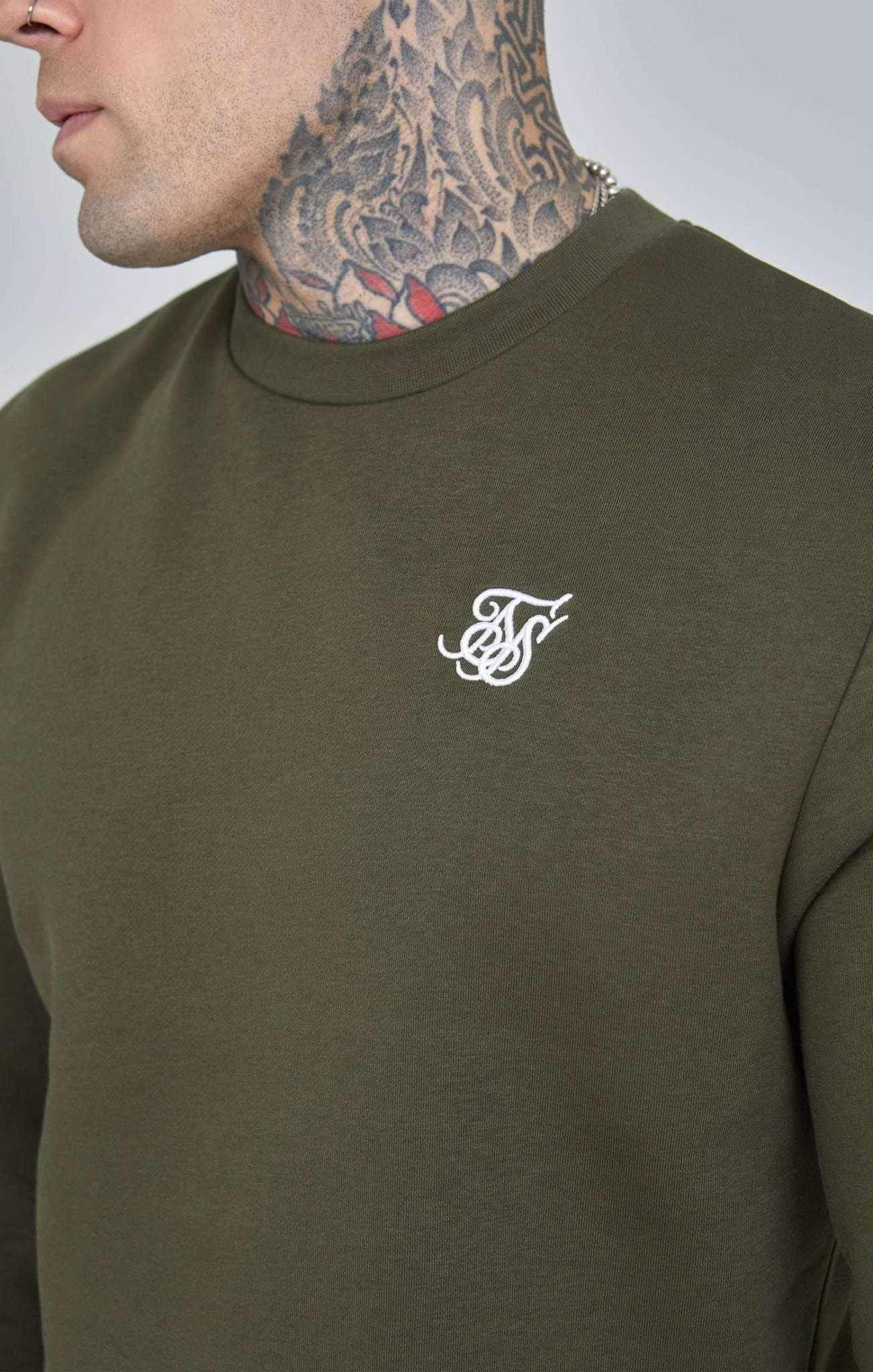 Sik Silk  Sweatshirts Khaki Essential Sweatshirt 