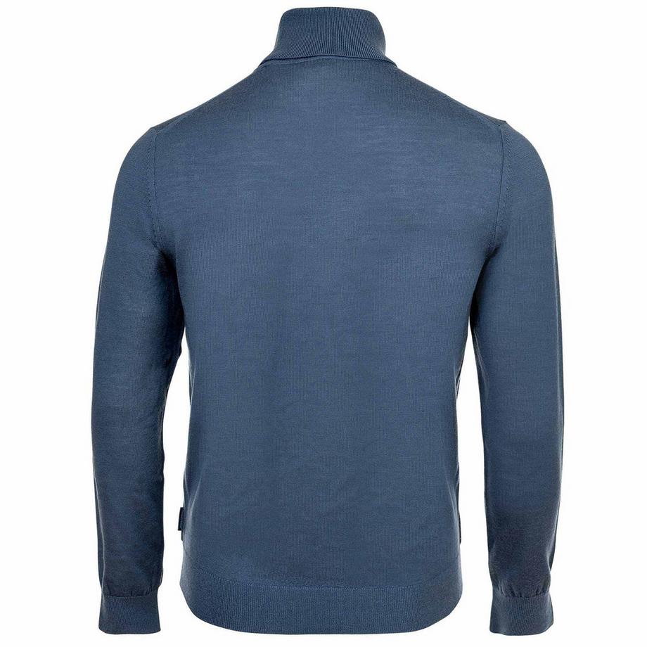 Armani Exchange Pull en tricot Col Roulé Coupe Droite  