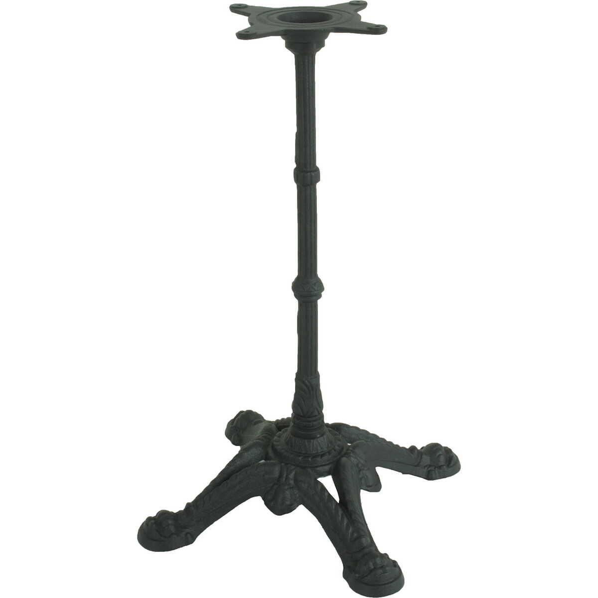 mutoni pleasure Table de bistrot Washington marron clair noir 70x70  