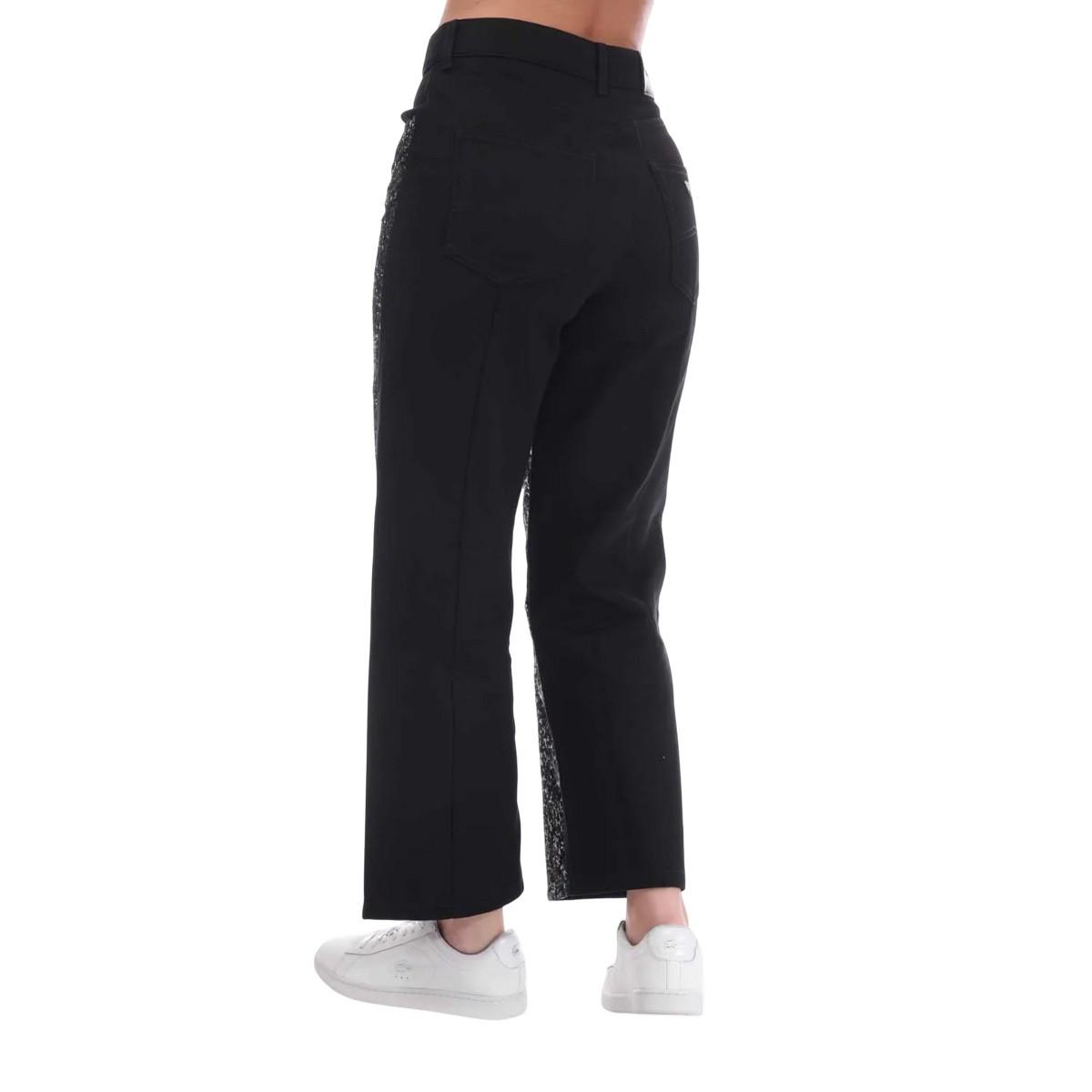 EMPORIO ARMANI Regular Fit Pailletten Jeans  