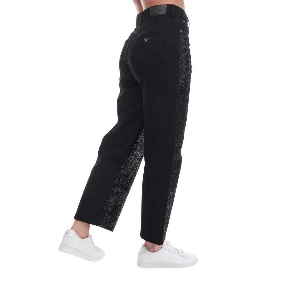 EMPORIO ARMANI Jean Regular Fit à Paillettes  