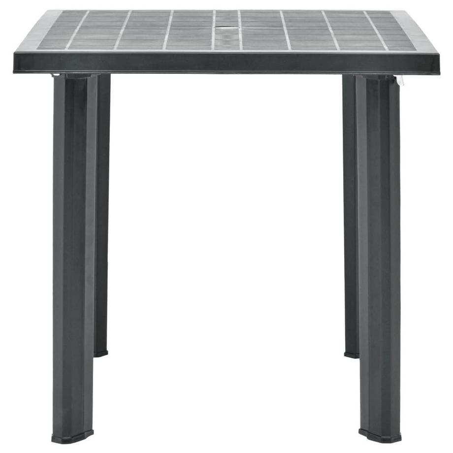 VidaXL Table de jardin plastique  
