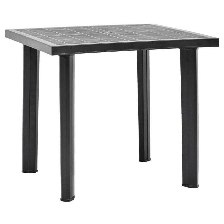 VidaXL Table de jardin plastique  