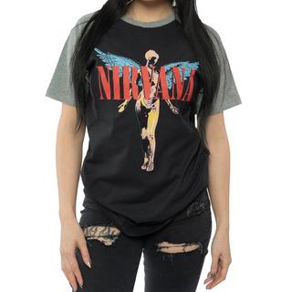 Nirvana Angelic T-shirt Maniche Raglan  