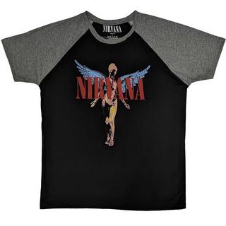 Nirvana Angelic T-shirt Maniche Raglan  