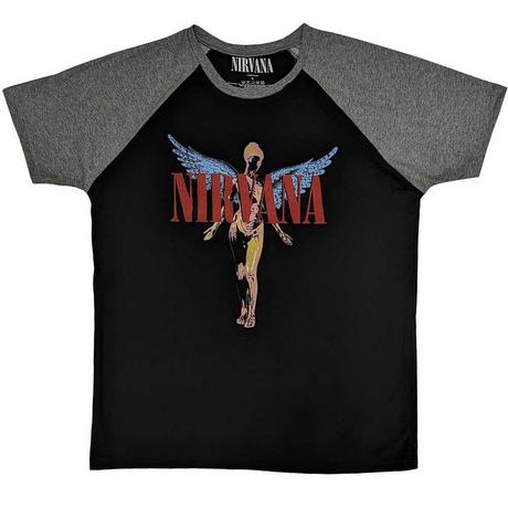 Nirvana Angelic T-shirt Maniche Raglan  