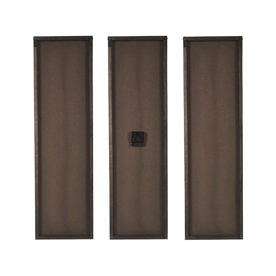 Beliani Orologio da parete en Legno di abete Rustico COATLAN  