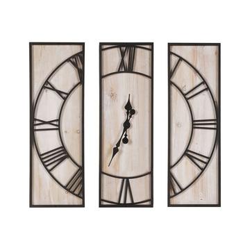 Wanduhr aus Tannenholz Rustikal COATLAN