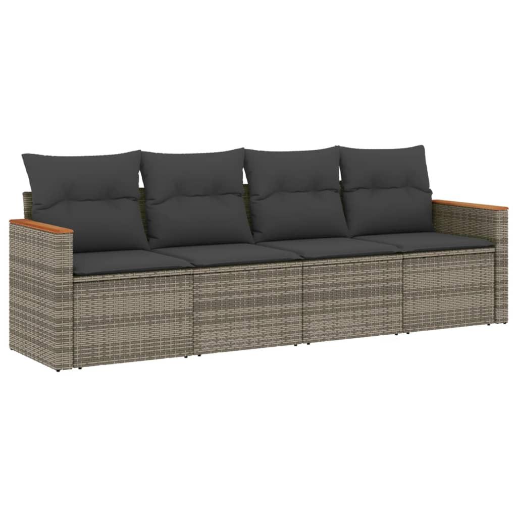 VidaXL Garten sofagarnitur poly-rattan  