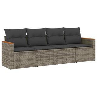 VidaXL Garten sofagarnitur poly-rattan  