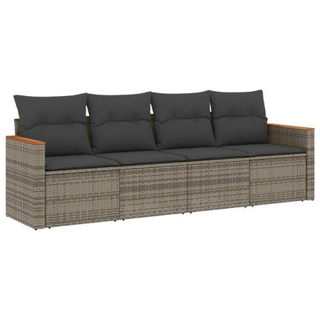 VidaXL Garten sofagarnitur poly-rattan  