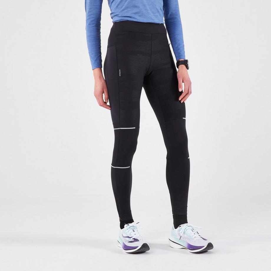 Collant running lungo donna idrorepellente
