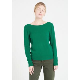 Studio Cashmere8  MIA 7 Pull décolleté en V dans le dos - 100% cachemire 