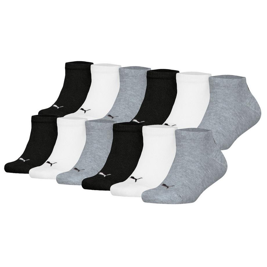 Chaussettes  Pack de 12 Confortable à porter-Plain Sneaker 12P
