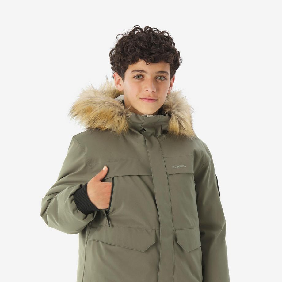 QUECHUA  Giacca invernale blouson bambino calda impermeabile 