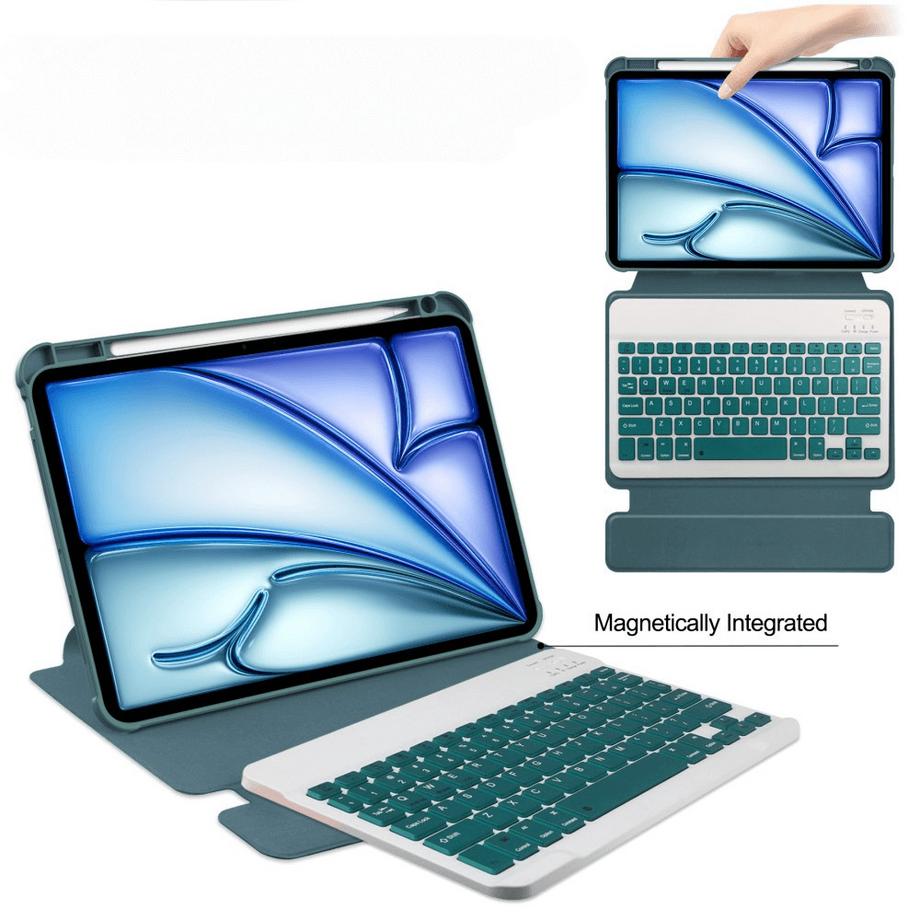 Cover-Discount  iPad Air 13 (M2 / M3) - 360-Grad Hülle mit Tastatur 