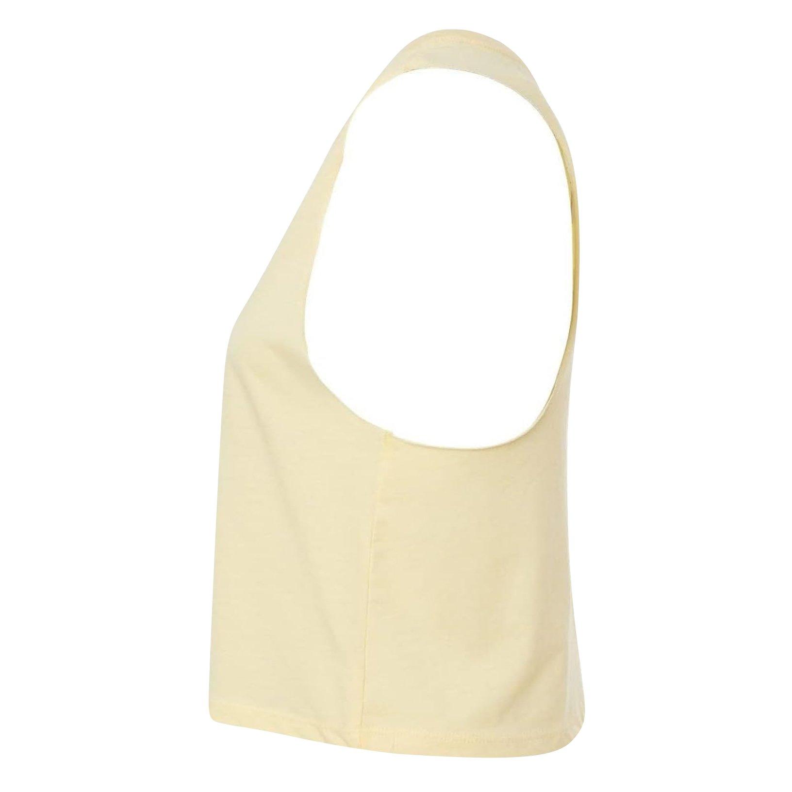 Bella + Canvas  CropTanktop mit Racerback 