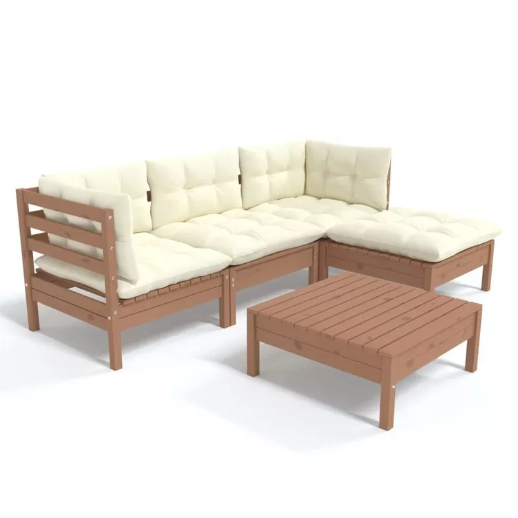 VidaXL Garten-lounge-set holz online kaufen MANOR
