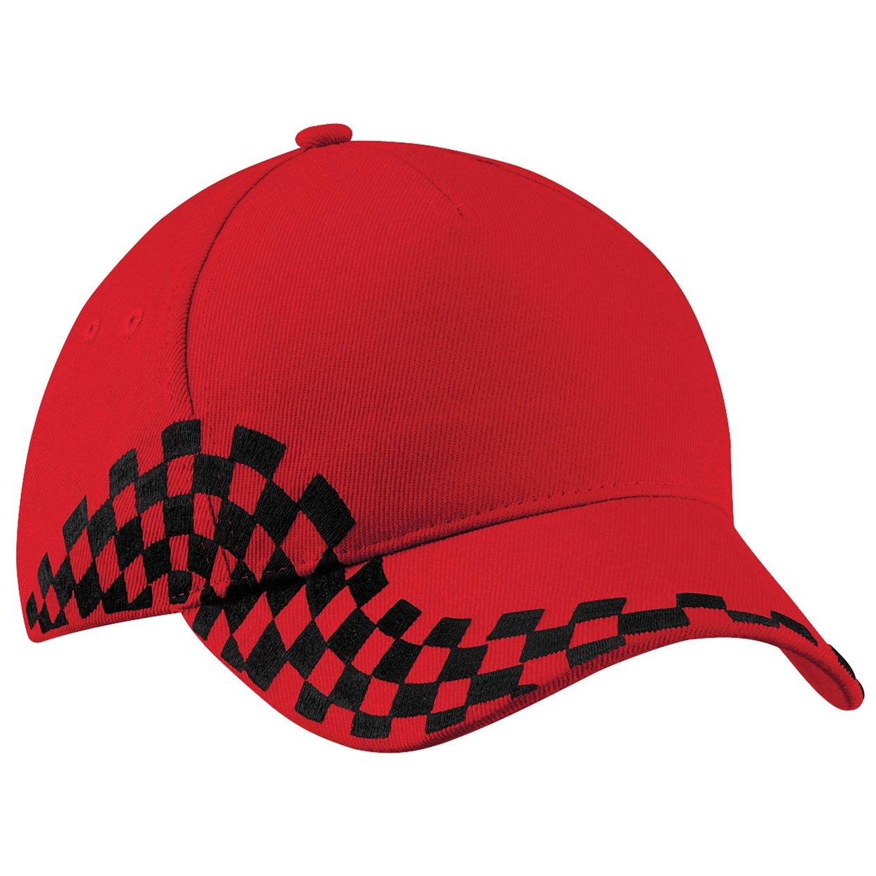 Beechfield  Lot de 2 casquettes à carreaux 