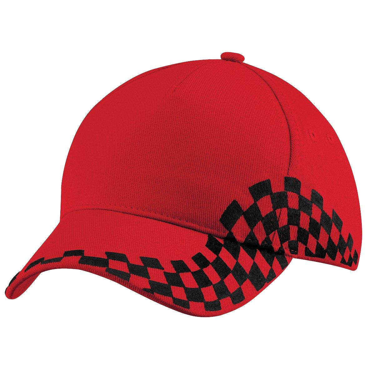 Beechfield  Lot de 2 casquettes à carreaux 